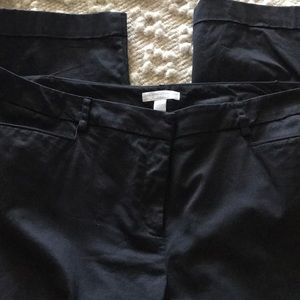 New York & Company stretch capris size 16 black